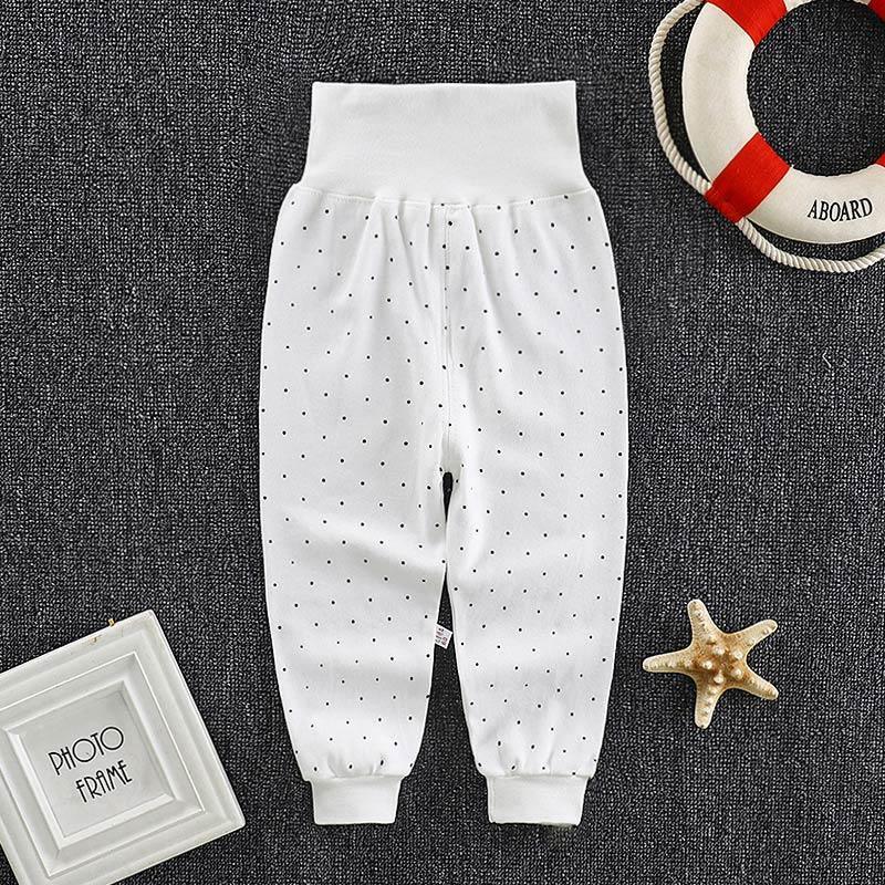 Premium Cotton High Waist Baby Leggings for Newborns
