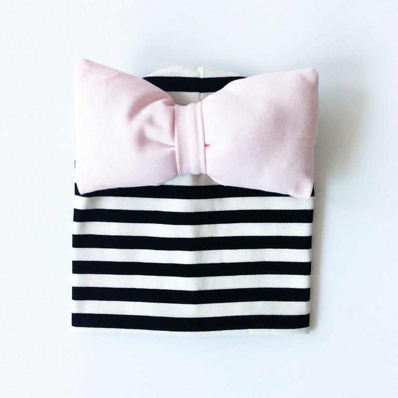 Conjunto de Sombrero y Bufanda de Algodón de Lujo para Niñas Otoño Invierno