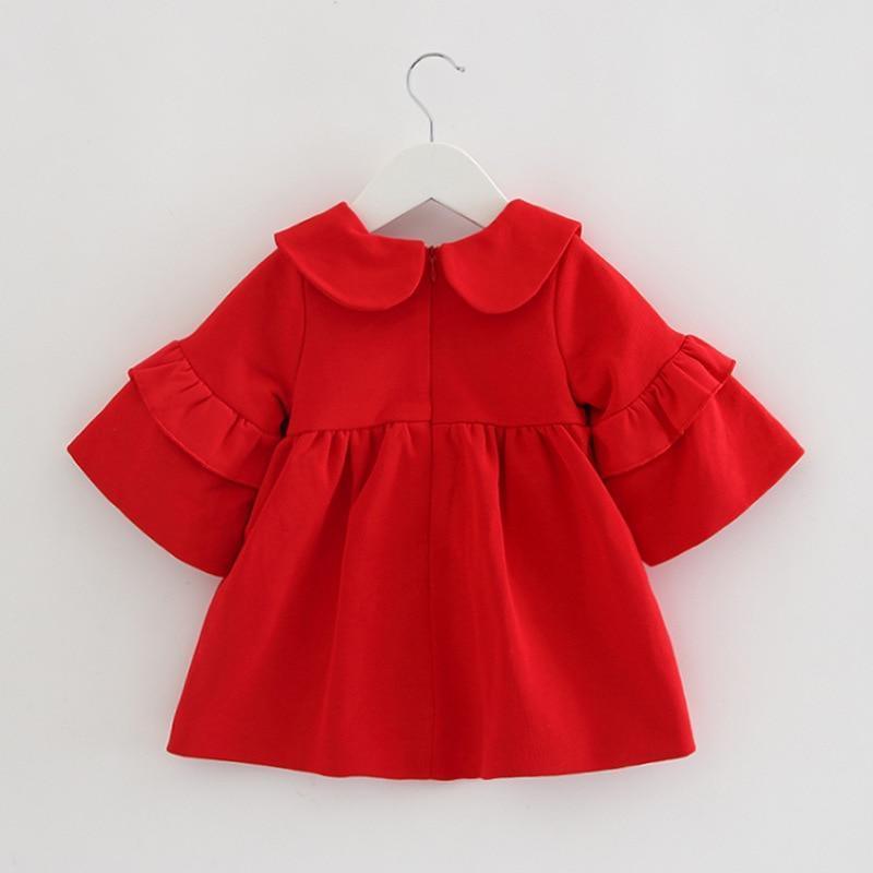 Robe de fête en coton pour bébé fille - Design unique