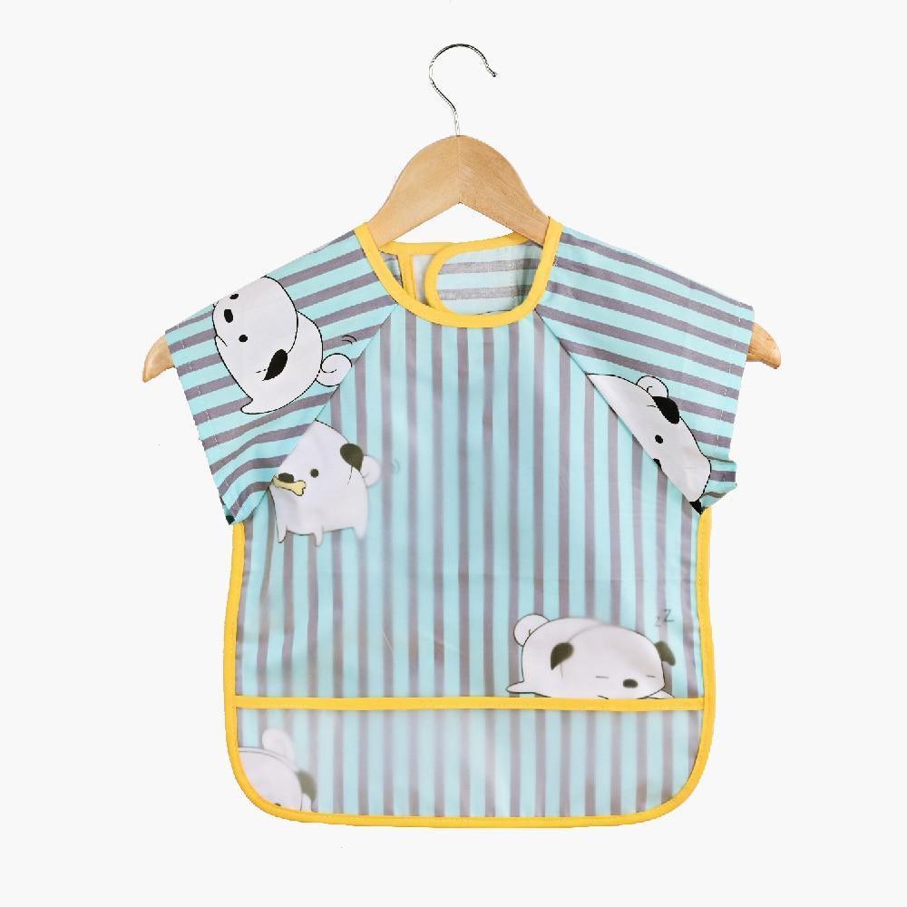 Bibs de bebé de dibujos animados ecológicos - Ajustables y a prueba de agua