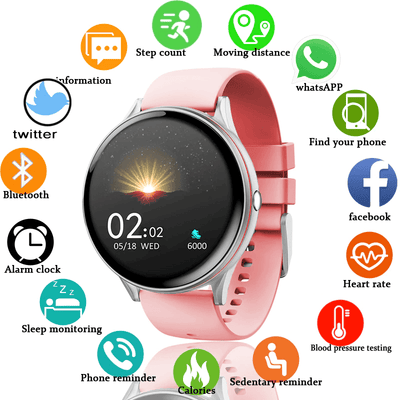 Premium Smart Watch with Fitness Tracking for iOS and Android