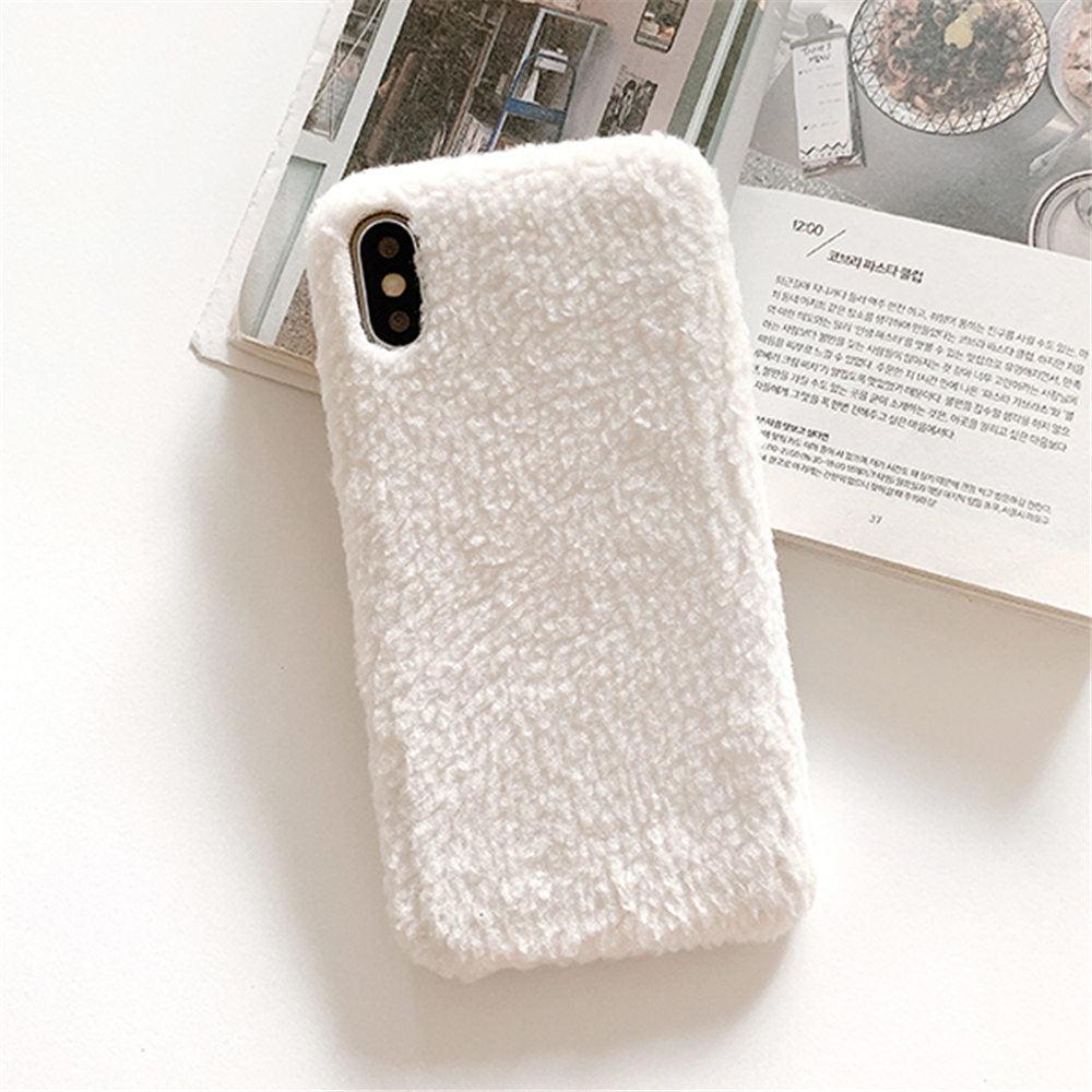 Furry Fluffy Phone Case for iPhone - Stylish Protection