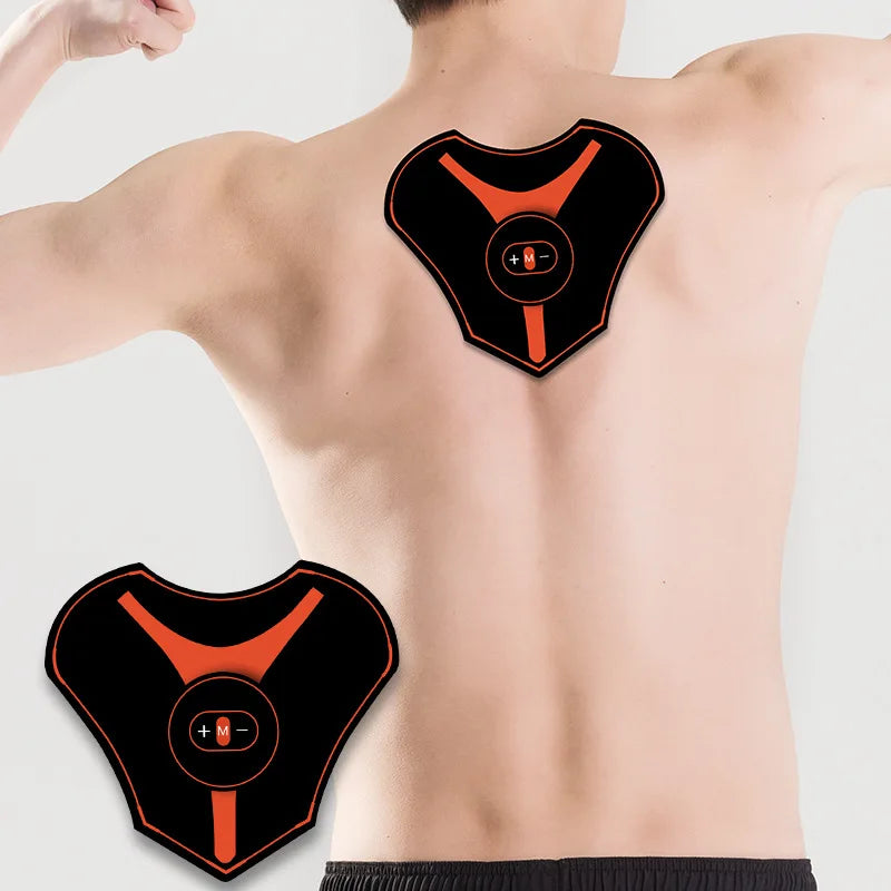Neck Massager EMS Intelligent Electric Muscle Stimulator Back Cervical Massage Back Pain Relief Health Care Neck Back Massager - Korvel