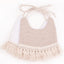 Double-Deck Infant Bibs - Stylish Cotton Linen for Toddlers