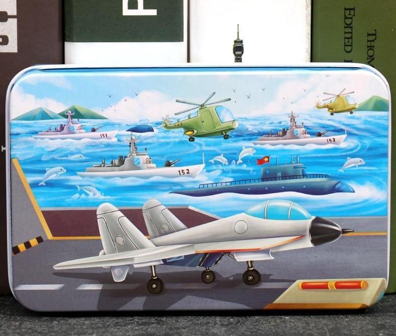 Puzzle en bois cartoon d'animaux de 60 pièces pour enfants