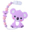 Baby Silicone Koala Panda Teether Toy - Unique Comfort Design