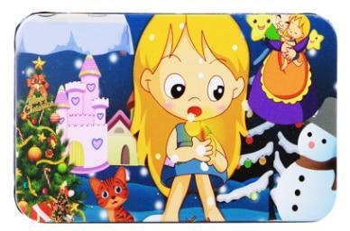 Puzzle en bois cartoon d'animaux de 60 pièces pour enfants