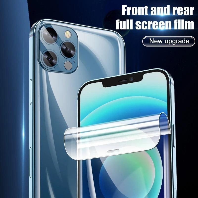 Full Cover Hydrogel Film for iPhone - Premium Screen Protection