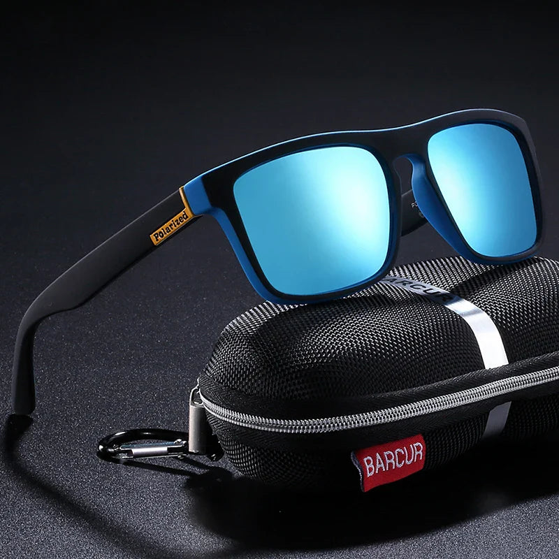BARCUR Men's Polarized Driving Sunglasses with UV400 Protection