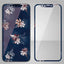 Protector de Pantalla de Vidrio Templado con Diseño de Flores en el Cielo de Moda para iPhone