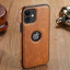 Coque de téléphone en cuir PU de luxe pour iPhone - Protection élégante