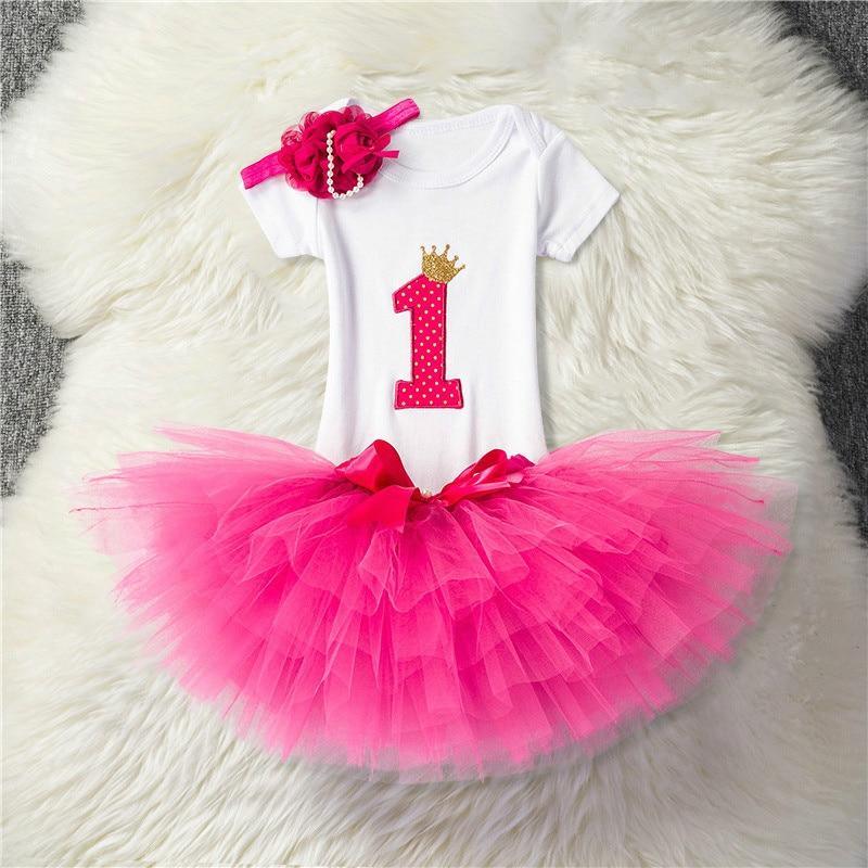 Vestido Moderno de Unicornio para Celebraciones del Primer Cumpleaños