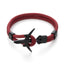 Pulsera de Ancla Negra Moderna y Elegante para Hombres y Mujeres