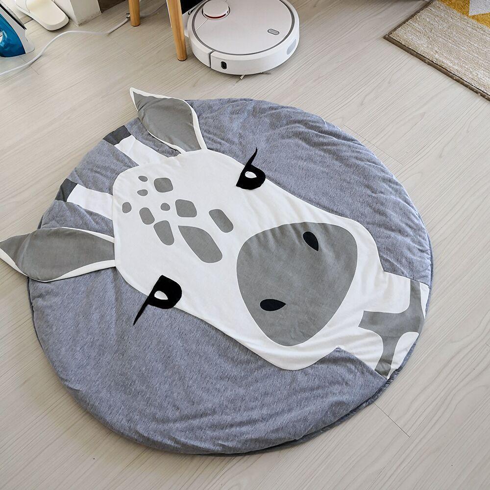 Alfombra de Juego de Cartoon Elegante para Habitaciones de Niños