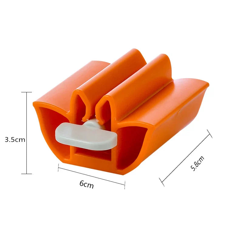 Presse-tube et distributeur de dentifrice coloré pour enfants