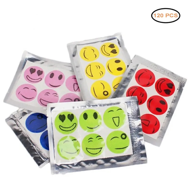 300Pcs Mosquito Repellent Patches Stickers Natural Non Toxic Pure Essential Oil Camping Travel Children Adult Repellent Stickers - Korvel