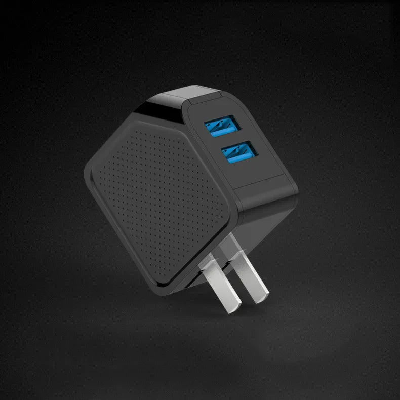 Intelligent Fast Charging Dual USB Power Adapter