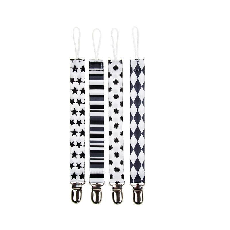Ensemble de 4 clips de sucette pour nourrissons