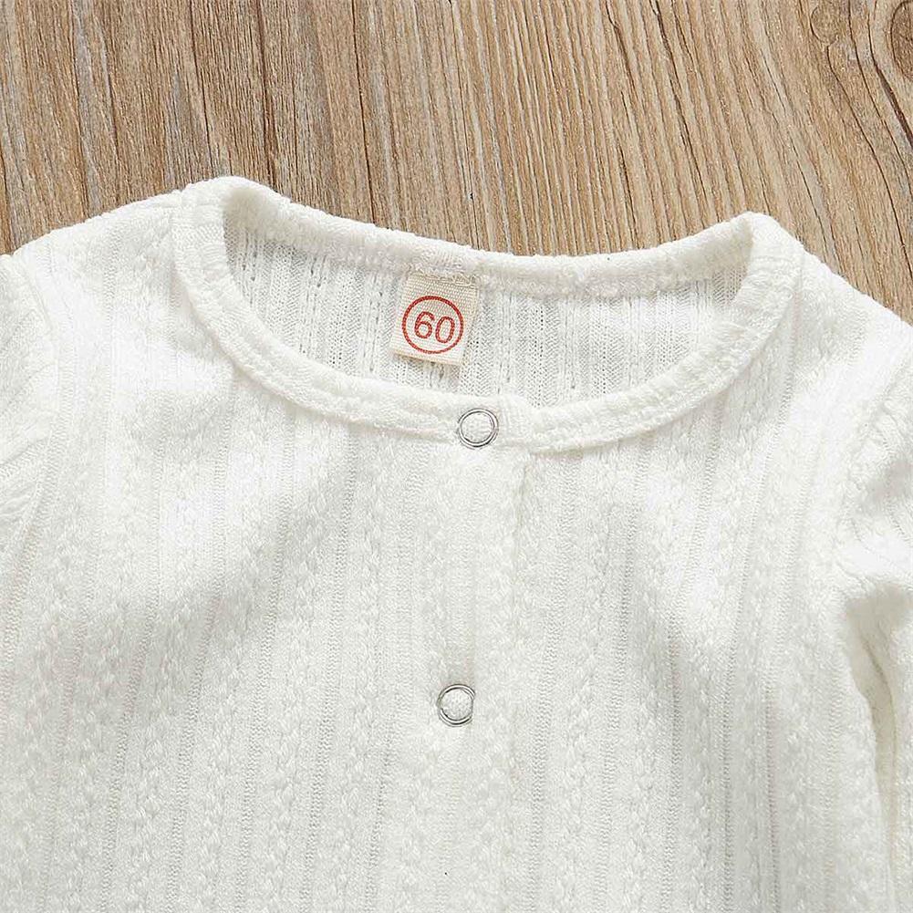 Combinaison Bébé à Manches Longues en Coton Premium pour Nouveau-nés