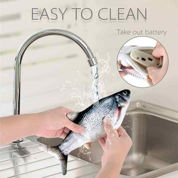 Vida Smart - Juguete Interactivo de Pez que Mueve la Cola para Gatos