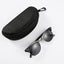 Gafas de sol polarizadas semi-rimless vintage clásicas