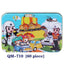 60-Piece Cartoon Animal Wooden Puzzle for Kids - Educational Fun Toy - Korvel