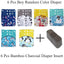Premium Reusable Bamboo Charcoal Cloth Diaper Set