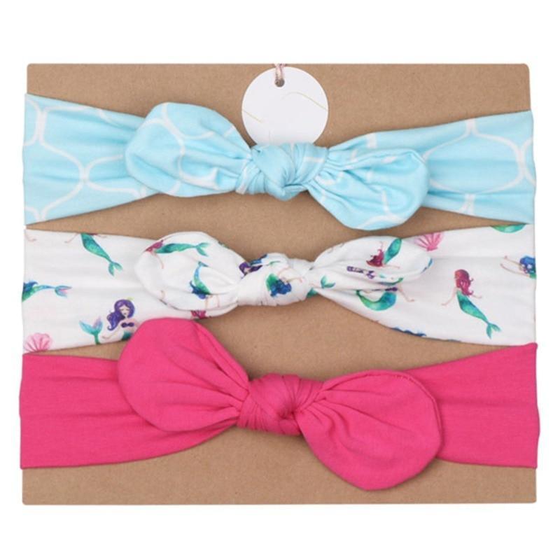 Modern Mother & Daughter Rabbit Ears Bow Hair Bands
