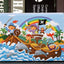 Puzzle en bois cartoon d'animaux de 60 pièces pour enfants
