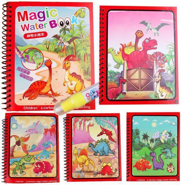 Magical Water Drawing Coloring Book for Kids
