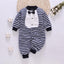 Mono de bebé coral para invierno - Jumpsuit infantil lindo y acogedor