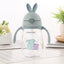 BPA-Free Rabbit Baby Feeding Cup with Straw - Ideal Training Cup for Kids - Korvel