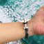Pulsera de Ancla de Aviación de Acero Inoxidable Dorado para Hombres y Mujeres