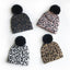 Elegant Leopard Design Winter Hats for Mothers and Children