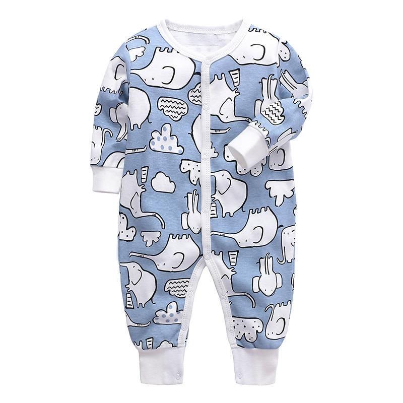 Jumpsuit pour bébé en coton 100 % premium pour nouveau-nés et nourrissons