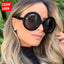 Luxury Round Oversized Vintage Sunglasses for Women