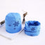 Adorable Star Print Cotton Hat & Scarf Set for Kids - Korvel