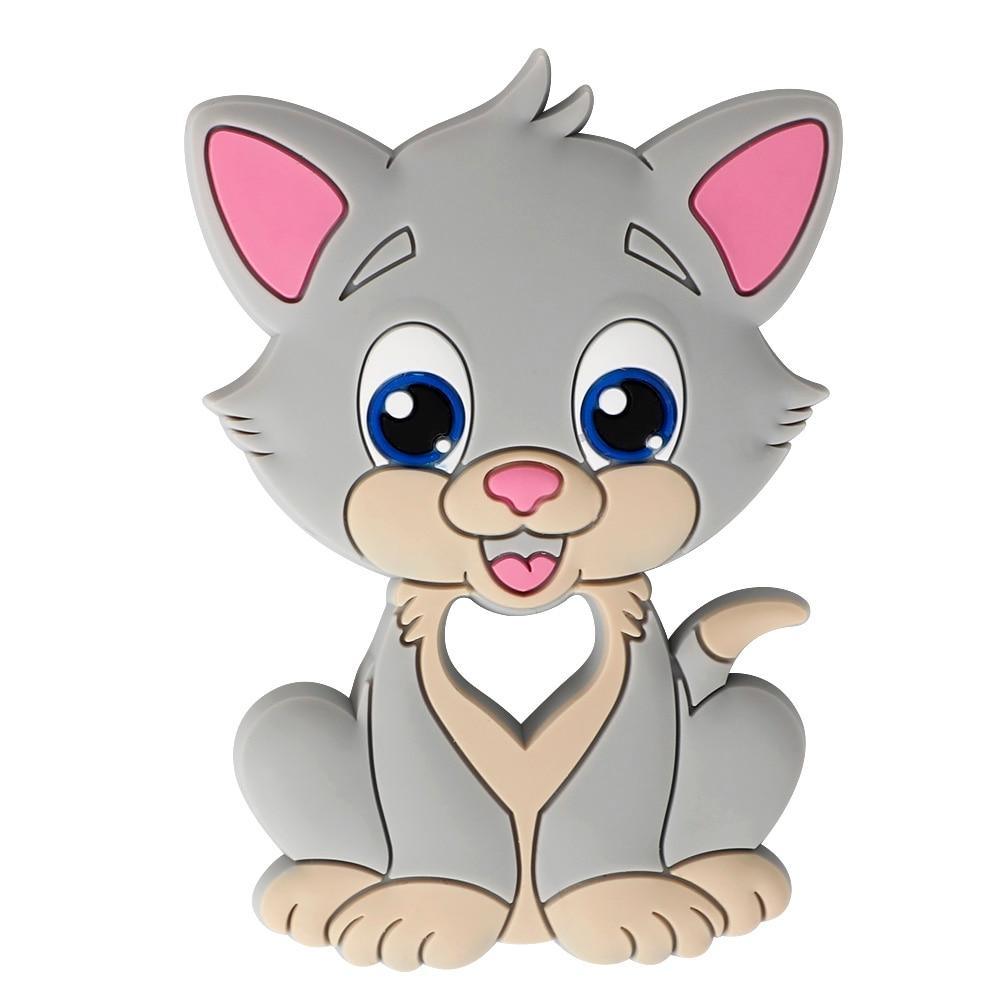 Animal Style Baby Silicone Teether - Food Grade & BPA Free