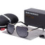 Lunettes de soleil carrées polarisées de luxe avec protection UV400