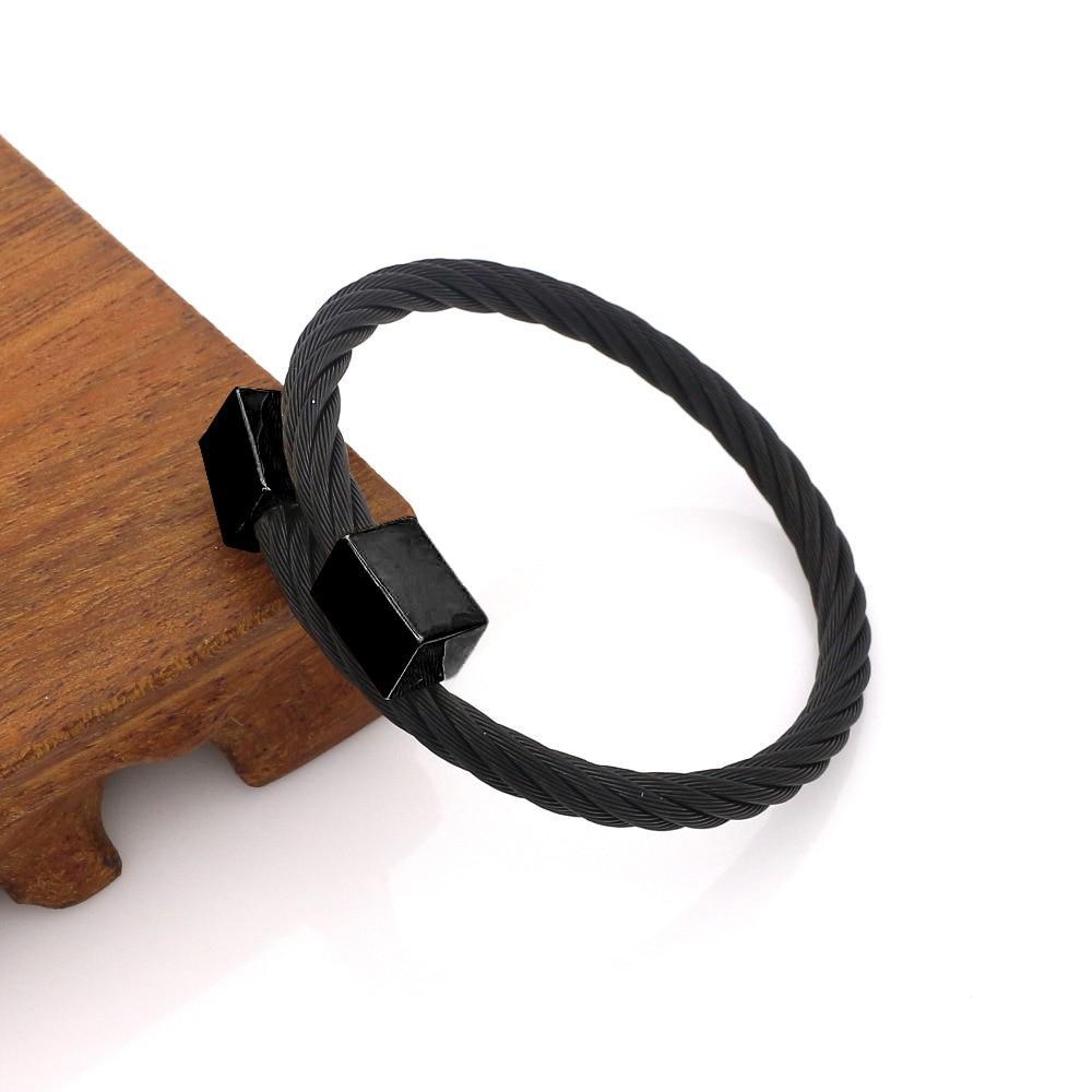 Luxury Modern Roman Style Stainless Steel Bracelet for Men