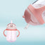 Silicone Leakproof Sippy Cup with Soft Straw and Handles