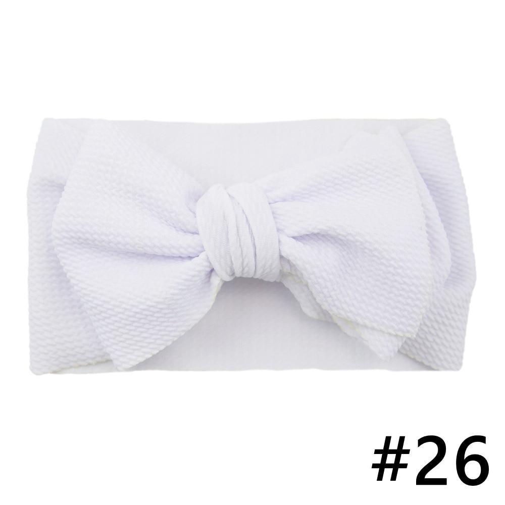 Diadema Grande con Lazo para Niñas - Accesorio de Cabello Ajustable