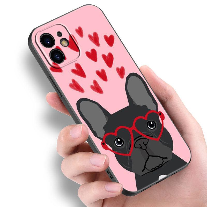 Cute Frenchie Puppy Phone Case for iPhone Models