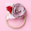 Elegant Floral Headband for Newborns - Soft & Adjustable