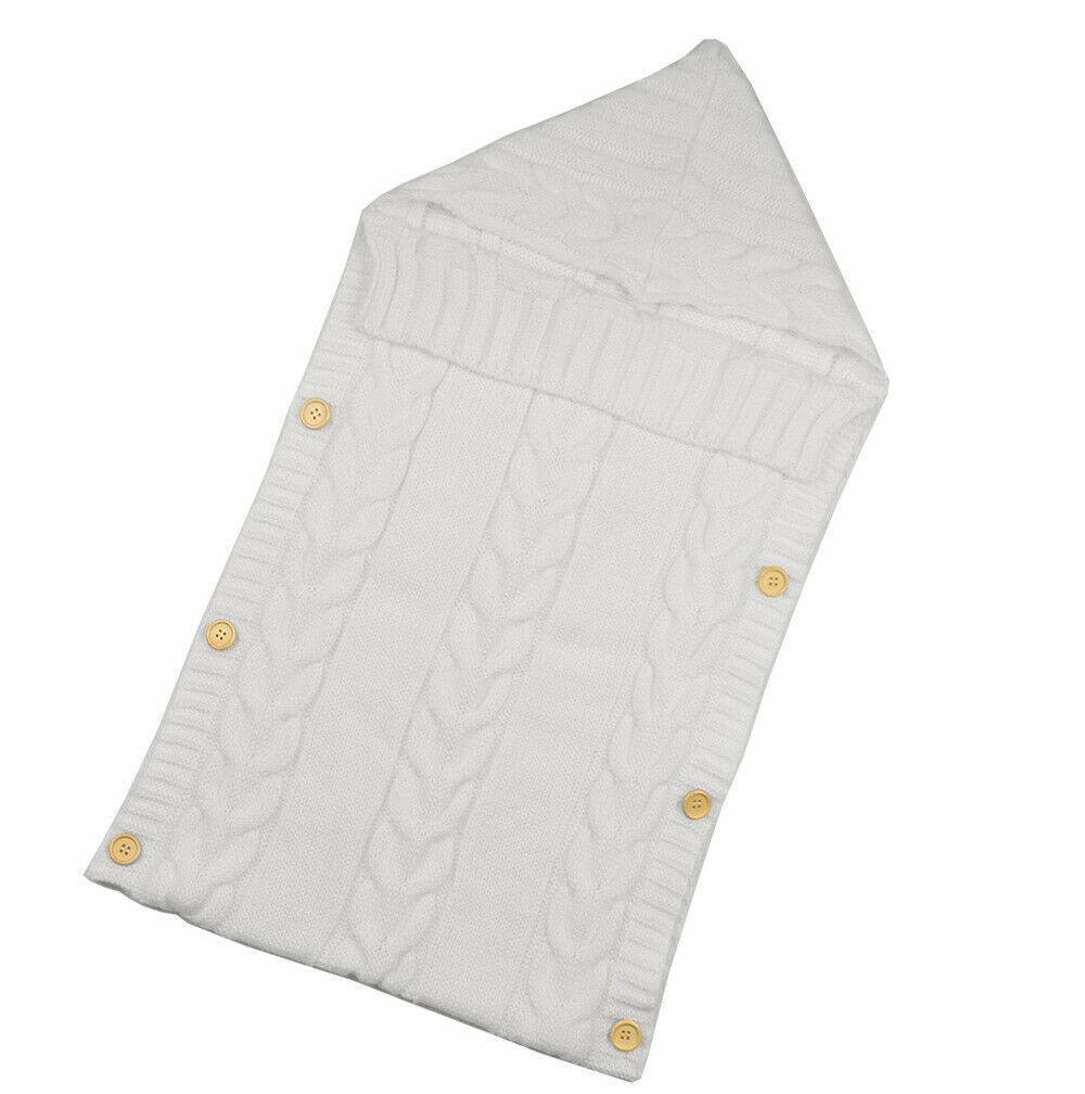 Premium Knitted Baby Swaddle Blanket for Comfort and Warmth