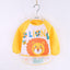 Adorable Waterproof Long Sleeve Baby Feeding Smock with Cartoon Design - Korvel