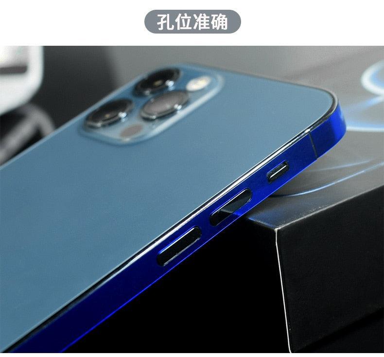 Funda de Vinilo Mate Ultra Fina para iPhone 13 Pro Max