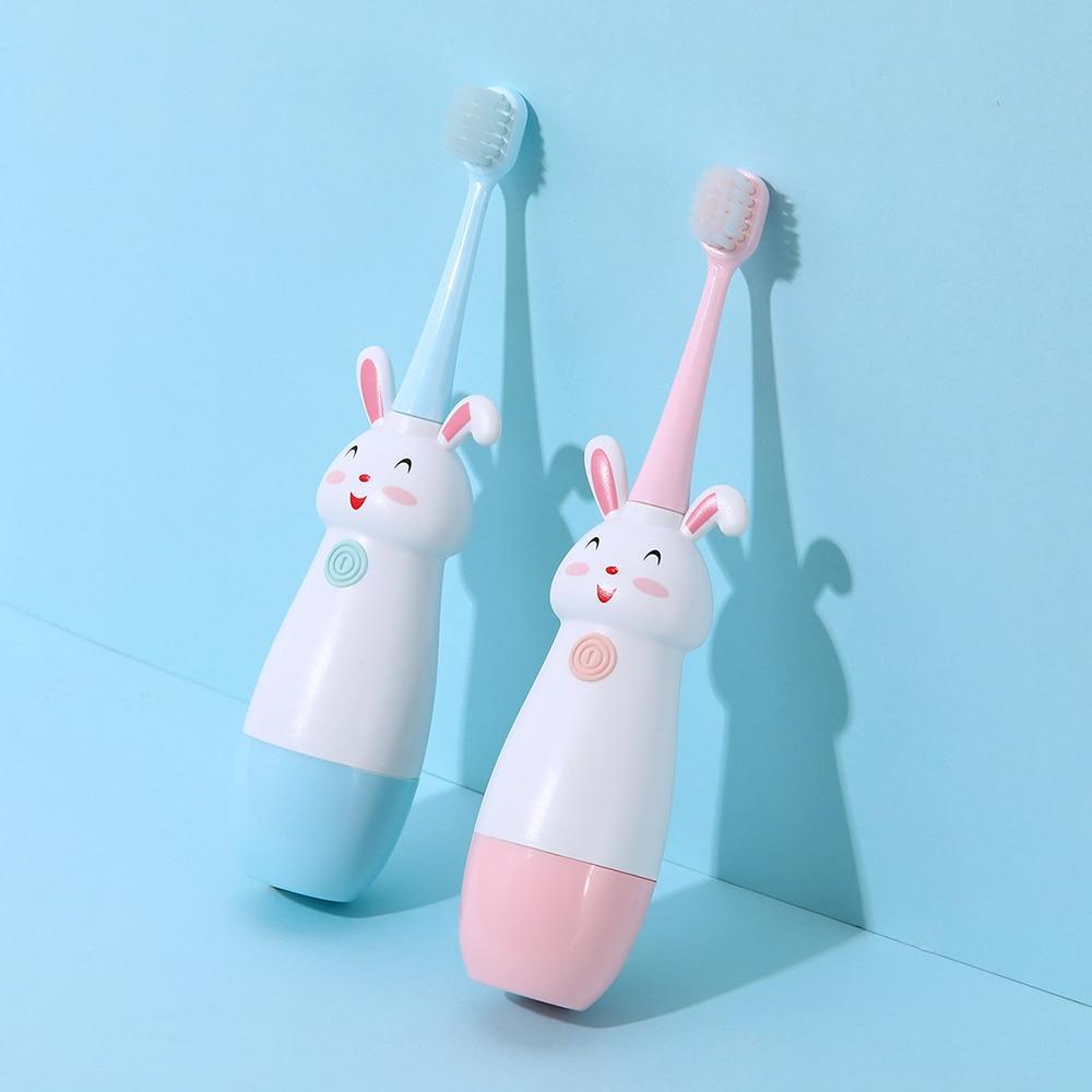 Brosse à dents électrique à motif cartoon pour enfants