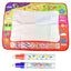 Tapis de Dessin à l'Eau Éducatif pour Enfants - 45,5 x 29 cm