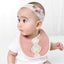 Double-Deck Infant Bibs - Stylish Cotton Linen for Toddlers